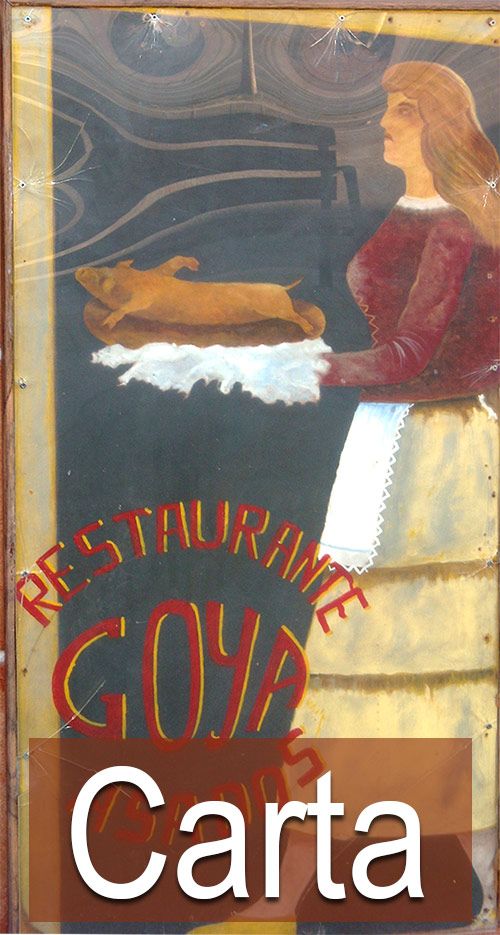 Restaurante Goya Aru00e9valo